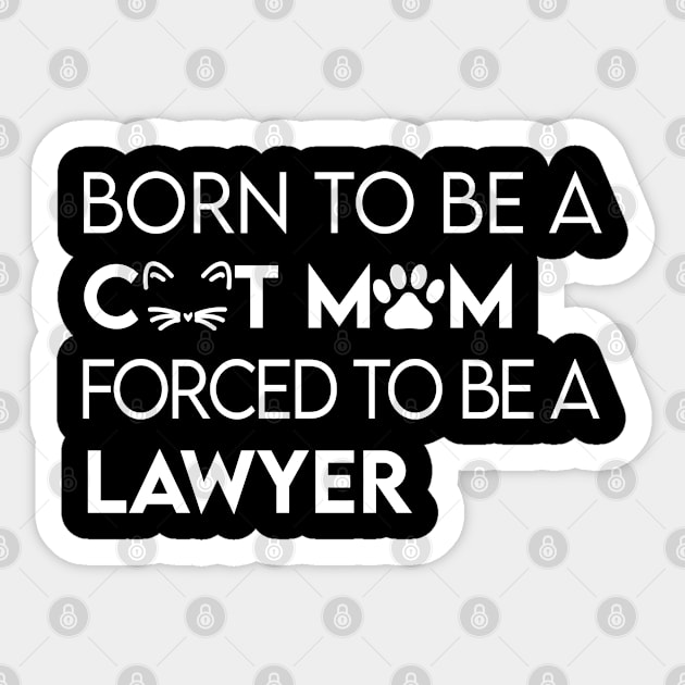 Lawyer Sticker by Elhisodesigns